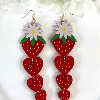 Strawberry Blast Earrings