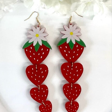 Strawberry Blast Earrings