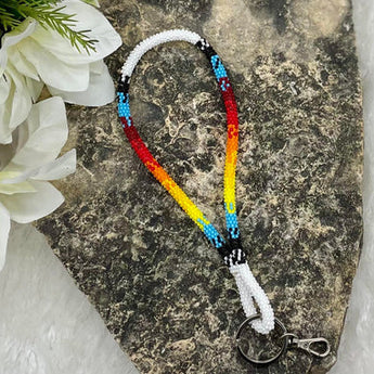 Rainbow Wrist Lanyard