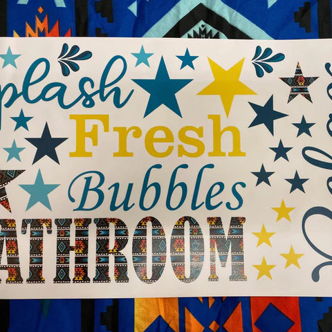 Bathroom Wall Stickers