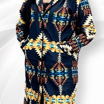 Tribal Long Coat