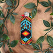 Bear Paw Beaded Lighter Case